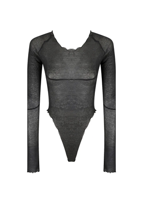 Boysloft scoop-neck body - Black