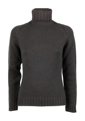 Base Milano roll-neck sweater - Brown