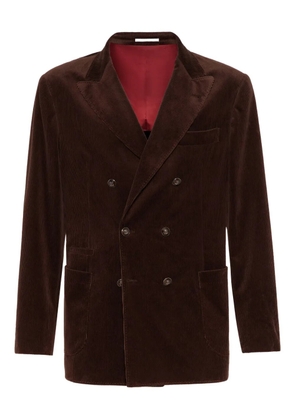 Brunello Cucinelli corduroy blazer - Brown