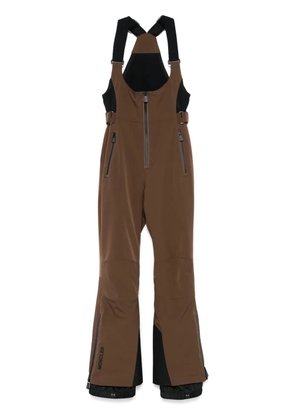 Moncler Grenoble padded ski jumpsuit - Brown