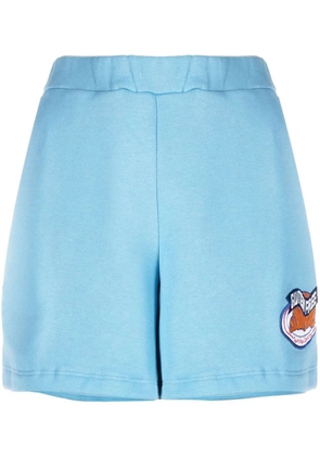 Opening Ceremony patch-detail track shorts - Blue