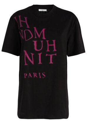 Ih Nom Uh Nit cotton T-shirt - Black
