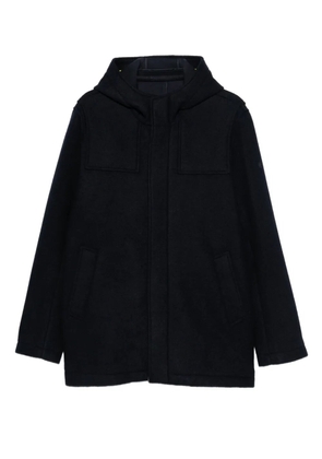 Manuel Ritz hooded pocket coat - Blue