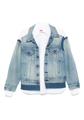 Junya Watanabe x Levi's panelled jacket - Blue