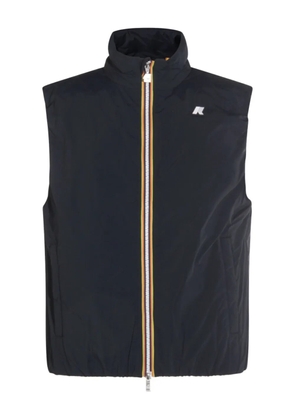 K-Way Valen Stretch Dot zip-fastening sleeveless vest - K89 BLUE DEPTH