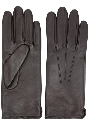 Aspinal Of London leather gloves - Brown