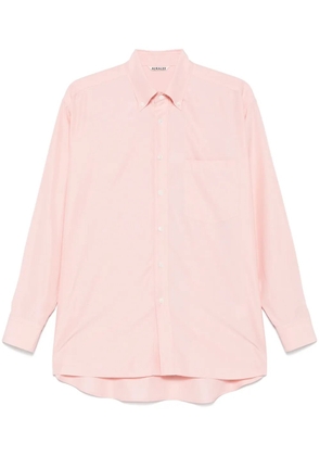Auralee silk shirt - Pink