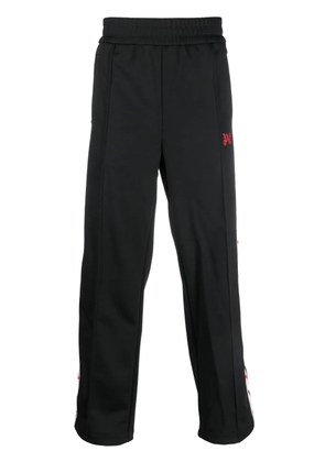 Palm Angels logo-embroidered track pants - Black