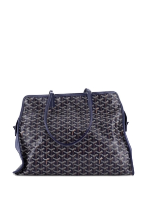 Goyard Pre-Owned Hardy Pet Carrier Coated Canvas PM tote bag - Blue