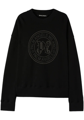 Palm Angels Milano studded sweatshirt - Black