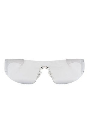 Gucci Eyewear logo-detail sunglasses - Grey