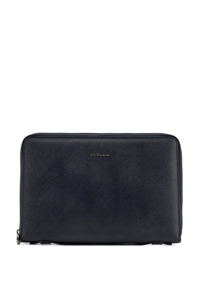 Kiton zip-around wallet - Blue