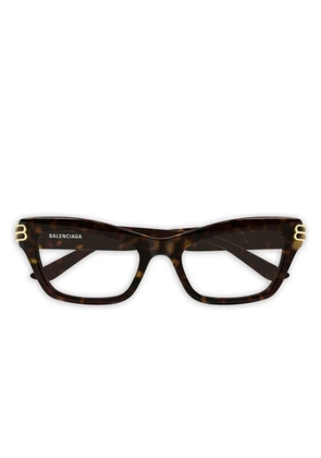 Balenciaga Eyewear square-frame glasses - Brown