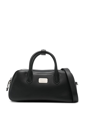 Emporio Armani top handle clutch bag - Black