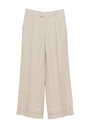 Brunello Cucinelli pleated trousers - Neutrals