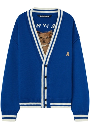Palm Angels Bear In Mind cardigan - Blue