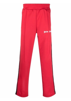 Palm Angels side-stripe track pants - Red