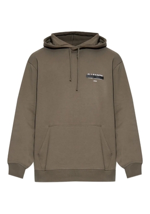 AllSaints Redact hooded sweater - Green