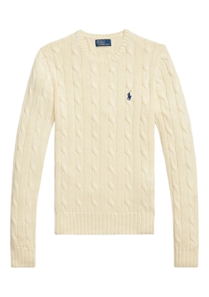 Polo Ralph Lauren cable-knit crew-neck sweater - Yellow