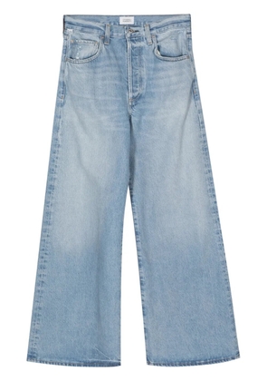 Citizens of Humanity Beverly high-rise wide-leg jeans - Blue