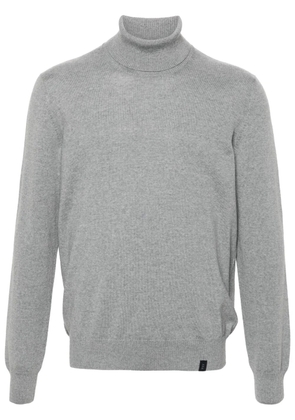Fay roll-neck sweater - Grey