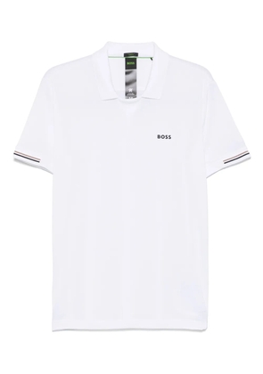 BOSS technical-jersey T-shirt - White