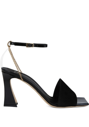 Giuseppe Zanotti sculpted-heel sandals - Black