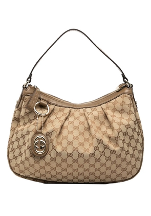 Gucci Pre-Owned 2000-2015 GG Canvas Sukey shoulder bag - Brown
