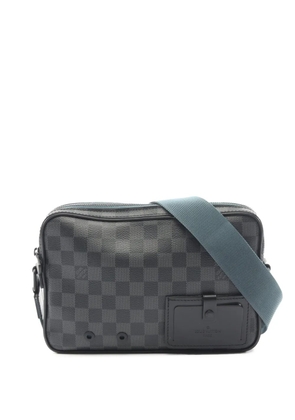 Louis Vuitton Pre-Owned 2019 Damier Graphite Alpha Messenger Bag crossbody bag - Black
