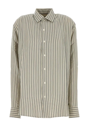 Le Kasha Songino striped-pattern shirt - Blue