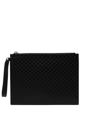 Gucci Pre-Owned 2000-2015 Microguccissima clutch bag - Black