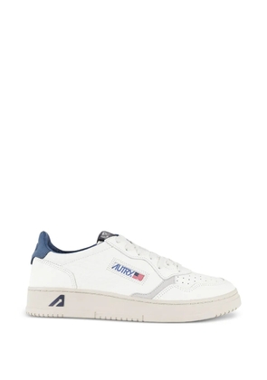 Autry suede detail medalist trainers - White