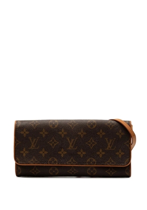 Louis Vuitton Pre-Owned 2000 Monogram Pochette Twin GM crossbody bag - Brown