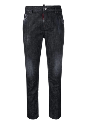 DSQUARED2 tapered leg denim jeans - Black