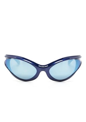 Balenciaga Eyewear Dynamo cat-eye sunglasses - Blue