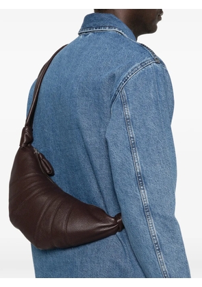LEMAIRE small Croissant knotted shoulder bag - Brown