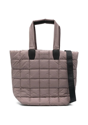 VeeCollective x Claire Holt Porter quilted tote bag - Brown