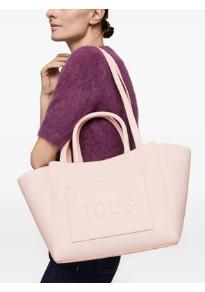 TOUS Brenda embossed-logo tote bag - Pink