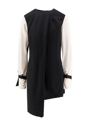 ixos asymmetric-hem mini dress - Black