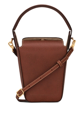 Longchamp mini Épure Pop Corn bucket bag - Brown