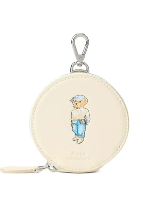 Polo Ralph Lauren Polo Bear print circular purse - Neutrals