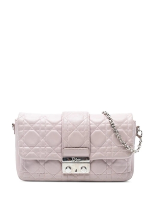 Christian Dior Pre-Owned 2012 Lambskin Cannage Miss Dior Promenade Flap crossbody bag - Pink