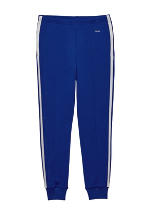 Prada stripe-detail track pants - Blue
