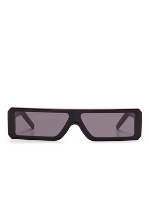 Rick Owens Geth sunglasses - Red