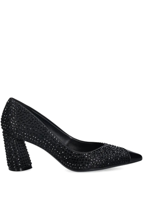 BOSS 70mm embellished block-heel pumps - Black