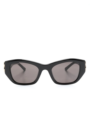 Balenciaga Eyewear BB logo-plaque square-frame sunglasses - Black