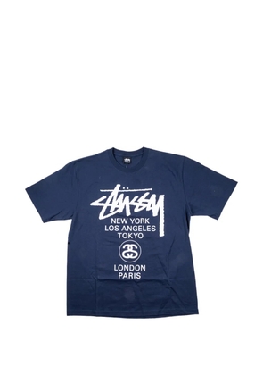 Stüssy World Tour T-shirt - Blue