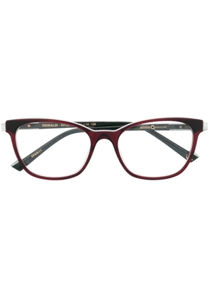 Etnia Barcelona Grimaldi square-frame glasses - Red