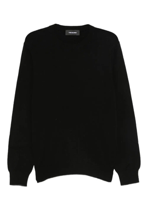 Yves Salomon crew-neck cashmere sweater - Black