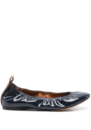 Lanvin The leather ballerina flat - Blue